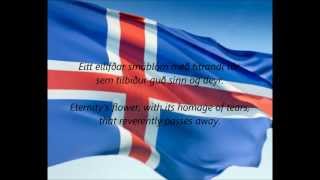 Icelandic National Anthem  quotLofsöngurquot ISEN [upl. by Nailliw]