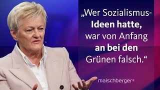 quotDas was wir tun viel besser erklärenquot Renate Künast zur Neuausrichtung der Grünen  maischberger [upl. by Giraud]