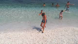 Incredibile onda anomala isola dElba spiaggia le padulelle [upl. by Alleacim]