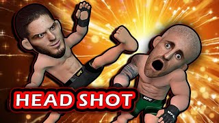 Reacting to Makhachevs Head Kick KO of Volkanovski [upl. by Papp]