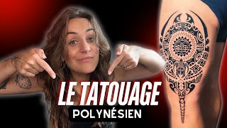 Le TATOUAGE POLYNÉSIEN  Origines du tatouage  COURS [upl. by Kir268]