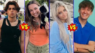 Elliana Walmsley vs Benji Krol vs Carter Kench vs Pierson Lifestyle Comparison 2024 [upl. by Gnouhk]