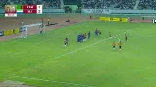 Kings Kangwa goal against Sierra Leone Afcon Qualifier 2025 [upl. by Trebliw]