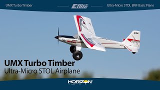 Eflite® UMX™ Turbo Timber® BNF® Basic Ultra Micro STOL Airplane [upl. by Bertrand]