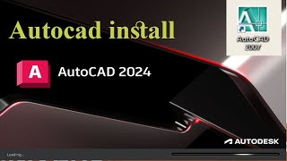 autocad install 2007 21 23 24 autocad install problem amp solve autocad 2024 licence key [upl. by Ernestus]