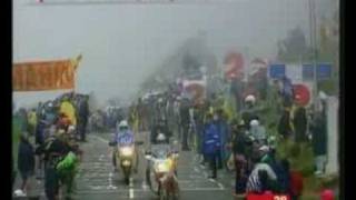 Marco Pantani climbs up the Col du Peyresourde [upl. by Ark148]