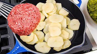 Potatoes and Ground beef Its so delicious that you want to cook it over and over again [upl. by Blakeley930]