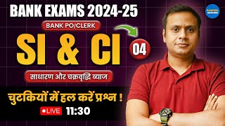 Complete SI amp CI for SBI  IBPS  RBI  Day 04  Maths by Ashish Tiwari Sir [upl. by Luigino]