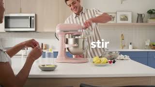 KitchenAid® BowlLift Stand Mixer Collection How to Use [upl. by Amero]