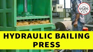 Hydraulic Bailing Press  KSCMMC [upl. by Peoples94]