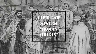 1history of civil law system roman origin [upl. by Einnod]