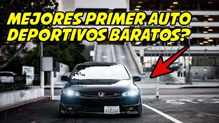 10 MEJORES PRIMEROS AUTOS DEPORTIVOS BARATOS  VERSION TUNING  I RACEMAN [upl. by Eilra28]