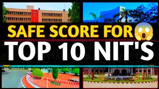 TOP 10 NIT CSE😱 Closing Rank🔥 Safe Rank amp Safe Percentile🥳  Computer Science in Top NIT  JEE🎯 [upl. by Addiego530]