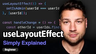 Learn React Hooks useLayoutEffect  Simply Explained [upl. by Darrel]