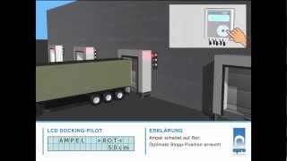 LKW oder Sattelzug sicher rückwärts an LadeRampe fahren  DOCKING PILOT [upl. by Solegnave]