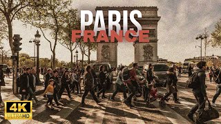 PARIS Walking Tour  4K [upl. by Eiruam341]