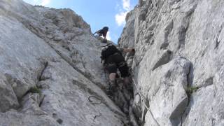 Ferrata Chiadenis  1 agosto 2013 musica Savatage [upl. by Taveda]