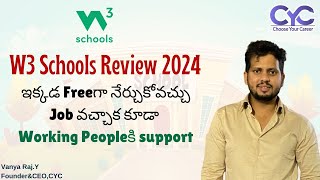 W3 Schools Review 2024  Best Software Course for Beginners  Java Course in Bangalore  CYC [upl. by Owain]