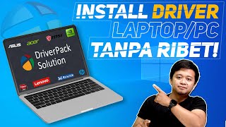 Cara Install Driver Laptop atau Komputer dengan Driver Pack Solution [upl. by Alcott]