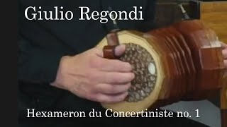 Hexameron No1 for solo Concertina by Giulio Regondi [upl. by Siegler]