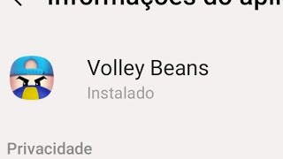 Jogando Volley beans [upl. by Margy]