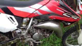 Honda CR85R HELP [upl. by Abernathy]