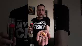 EATING “THE HOTTEST CORN NUTS ON EARTH” PLUS GREEN HABANERO FILLED WITH PEPPER X SAUCE [upl. by Rim]