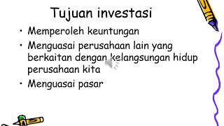 Pengujian Substantif Terhadap Investasi [upl. by Otrebire627]