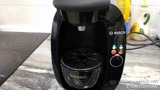 Очистка от накипи кофемашины BOSCH TASSIMO [upl. by Marillin]