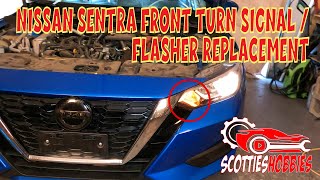 🚗 Nissan Sentra Front Turn Signal Bulb Replacement 🚗 [upl. by Earised847]