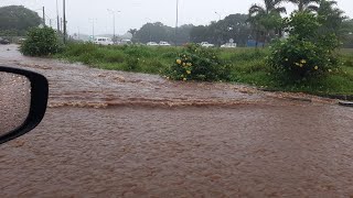 Mauritius Flooding on 28 April 2021Chaîne Moris [upl. by Nomzed581]