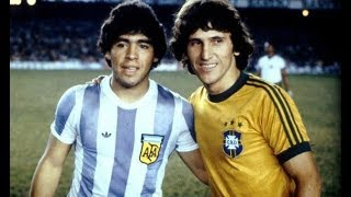 1979 Maradona Vs Zico ● Brasil x Argentina ● The First Clash [upl. by Drahcir387]