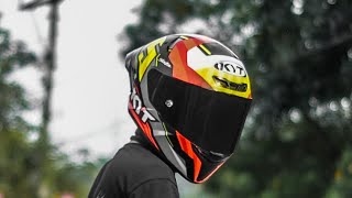 My New Helmet KYT TT COURSE FLUX GLOSS 🪖 Crown 👑 [upl. by Aleiram]