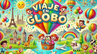 Viaje en Globo 🎈  Canción Infantil para Explorar el Mundo [upl. by Ednalrim368]