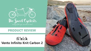 Fizik Vento Infinito Knit Carbon 2 Road Cycling Shoes Review  feat Knit Upper  Dual BOA Li2 Dials [upl. by Acinoed]