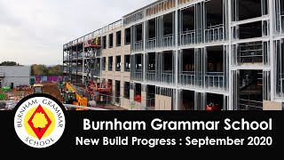 BGS New Build Timelapse September 2020 [upl. by Ibot145]