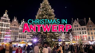 Explore Antwerps Incredible Christmas Market  One Of Europes Best [upl. by Sobel]