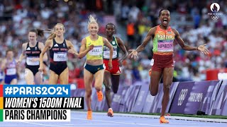 Womens 1500m Final 🏃 Paris Champions [upl. by Darbee]