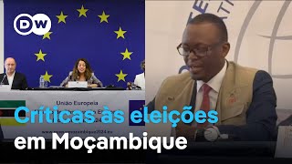 Eleições em Moçambique Observadores apontam irregularidades [upl. by Ahsenek]