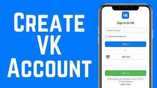 How To Create A VK Account 2023 [upl. by Ardussi]