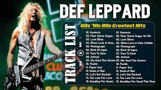 Def Leppard Greatest Hits Full Album 2023  Best Songs Of Def Leppard [upl. by Nibas]