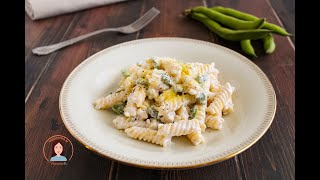 Pasta fave e ricotta leggera e cremosa [upl. by Nosbig]