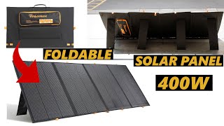 Sun powered 400W of Foldable Solar [upl. by Honan]