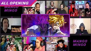 The Seven Deadly Sins 18 OPENING  REACTION MASHUP [upl. by Paine]