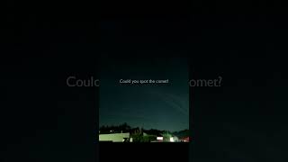 TsuchinshanATLAS comet from Hungary  20241018  Time lapse with mobile Huawei Mate 20 Lite [upl. by Kcirddet]