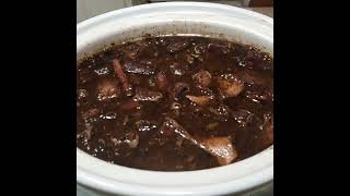 Pepperpot made in slow cooker [upl. by Eiboj]