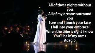 Adagio lyrics Elmira K [upl. by Drawdesemaj]