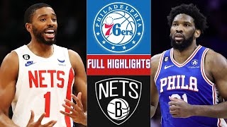 Brooklyn Nets vs Philadelphia 76ers FULL Highlights April 15  2023 Playoffs East 1st Round  Gm 1 [upl. by Josephine986]