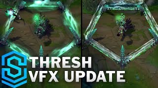 Thresh Visual Effect Update Comparison  All Skins  League Of Legends [upl. by Ailyn897]