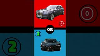 Bugatti VS Rolls Royce automobile rollsroyceexperience luxury luxuryvehicle carcomparison [upl. by Jane371]